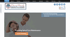 Desktop Screenshot of davisfamilychiro.com